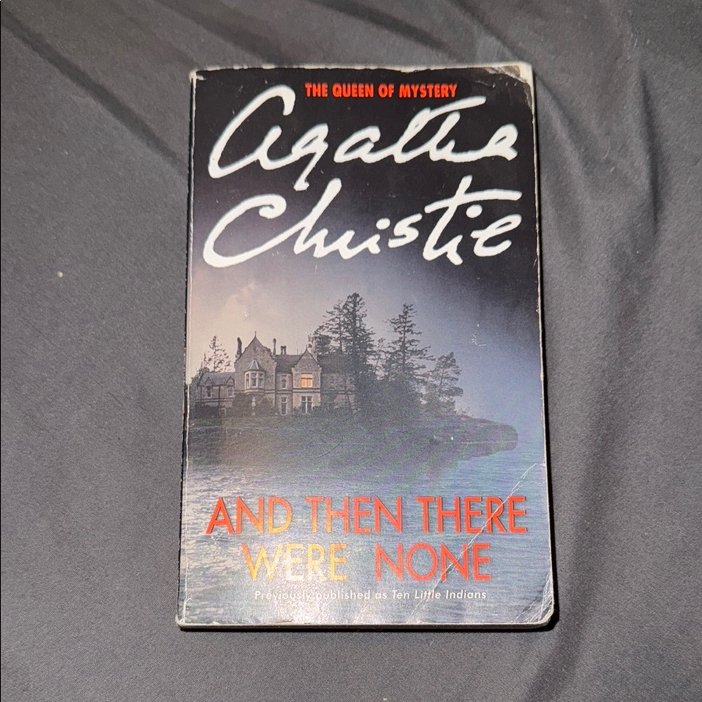 Agatha Christie 'And Then There Were None' Book